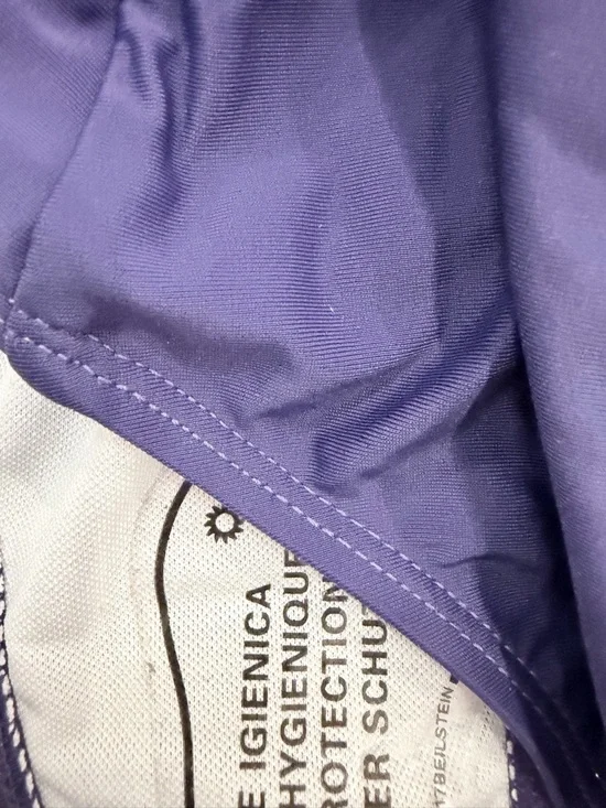 💜 Sculpting Purple Gradient One Piece Swimsuit Tummy Control 2XL - Picture 10 of 11